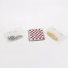 1:12 Mini House Toy Simulation Chess Model Scene Accessories(Gold and Silver)