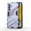 For Samsung Galaxy A26 5G Punk Armor 2 in 1 PC + TPU Shockproof Phone Case with Invisible Holder(Grey)