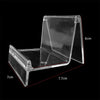 10 PCS Thickened Transparent Wallet Holder Plastic Phone Mask Display Stand Counter Display Stand,Specification: No. 3 1 Layer