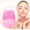 F35 Household Waterproof Electric Silicone Facial Cleanser Ultrasonic Massage Vibrating Facial Cleanser(Pink)