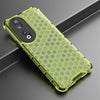For Honor 90 Shockproof Honeycomb Phone Case(Green)
