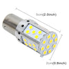 1156/BA15S DC 12V 18W Car Auto Turn Light  Backup Light with 33LEDs SMD-3030 Lamps (White Light)