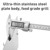 Naturehike NH20CJ006 Outdoor Stainless Steel Folding BBQ Grill, Size: 36x25cm