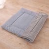 Double Sided Dog Blanket, Grey, Medium (75x50cm) - Washable Pet Mat