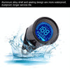 CS-636B1 Motorcycle Multi-functional Modification Instrumentation Motorcycle Odometer Speedometer Tachometer Oil Gauge (Black)