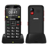 UNIWA V1000 4G Elder Mobile Phone, 2.31 inch, UNISOC TIGER T117, 1800mAh Battery, 21 Keys, Support BT, FM, MP3, MP4, SOS, Torch, Network: 4G, with Docking Base(Black)