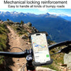 YYS-610 Upper And Lower Linkage Motorcycle Mountain Bike Riding Navigation Bracket
