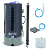 AFISHTOUR FW2078 12L Outdoor Bath Water Storage Bag Portable Camping Bath Bag, Colour: Spherical Air Pump