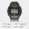 EX16T 1.21 inches LCD Screen Smart Watch 50m Waterproof, Support Pedometer / Call Reminder / Motion Monitoring / Remote Camera(Black)