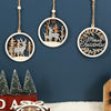 Christmas Party Decoration Wooden Pendants(3)