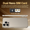 i16 Pro Max / Q5, 2GB+16GB, 6.5 inch Screen, Face Identification, Android 8.1 MTK6580P Quad Core, Network: 3G, Dual SIM, UK Plug (Gold)