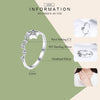 Star Inlaid Zircon Ring Hollow S925 Sterling Silver Ladies Five-pointed Star Open Ring