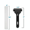 15 PCS PEVA  Rubber Non-marking Step Non-slip Tape,Size: 10 x 81cm(Gravel Transparent)