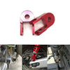 1pair Motorcycle Electric Vehicle Modification Accessories Small CNC Aluminum Alloy Shock Absorption Increaser(Red)