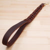 Leather Dog Lead | Short 50cm | Brown | Small/Medium Breeds
