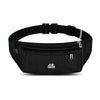 OUDU Outdoor Sports Waist Pack Male And Female Running Waterproof Cell Phone Bag(Black)