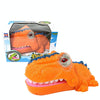 Spoof Bite Finger Toy Parent-Child Game Tricky Props, Style: 3214A  Dinosaur-Orange