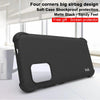 For Asus Zenfone 8 ZS590KS IMAK All-inclusive Shockproof Airbag TPU Case with Screen Protector(Matte Black)