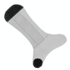 Universal Nonslip Breathable Genuine Leather Car Gear Shift Knob Cover(Grey)