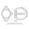 LOKMAT COMET2 PRO 1.46-Inch 5ATM Waterproof Bluetooth Call Smart Watch, Color: Brown Leather