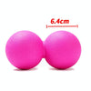 Silicone Elastic Fitness Massage Ball Yaga Ball(Orange)