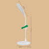 WS-8010 LED Fan Desk Lamp Bedside Desk USB Folding Desk Lamp, Colour: Water Drop