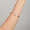 S925 Sterling Silver Snake Open Bracelet  Women Jewelry