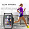For iPhone 8 Plus & 7 Plus   Sport Armband Case with Key Pocket(White)