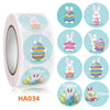 Easter Bunny Egg Cartoon Decoration Sticker, Size: 2.5cm / 1 Inch(HA034)