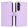 For Samsung Galaxy S25+ 5G BETOPNICE BN-005 2 in 1 Detachable Imitate Genuine Leather Phone Case(Light Purple)