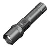 White Laser Wick LCD Digital Display Strong Light Rechargeable Portable LED Flashlight