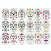 Waterproof And Sweat Proof Of The Dead Masquerade Party Temporary Stickers Halloween Face Tattoo Stickers(SY-B151)