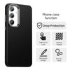 For Samsung Galaxy S24 FE 5G Carbon Fiber Series IMD Phone Case(Black)
