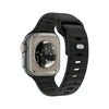 iW9 Ultra 2.04 inch Screen Smart Call Watch, BT Call / Heart Rate / Blood Pressure / Blood Oxygen(Tarnish Black)
