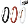 XJ-73 20cm USB to 8 Pin Bracelet Charging Data Cable(Brown)