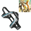 TOSEEK Gloss  Full Carbon Fiber Road Bicycle Water Bottle Holder(Blue)