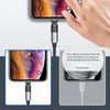 FXCL-WY09 2.4A USB to 8 Pin 180 Degree Rotating Elbow Charging Cable, Length:1.2m(Red)