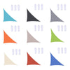 Triangle Outdoor Garden Sunshade Sail Waterproof Anti-UV Canopy, Size: 4m x 4m x 5.7m(Grey)