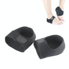 Heel Fatigue Shock Absorption And Warmth Gel Protective Cover, Size:L, Style:without Printing(Black)