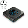 X96 X4 8K Smart TV BOX Android 11.0 Media Player with Remote Control, Amlogic S905X4 Quad Core ARM Cortex A55, RAM: 4GB, ROM: 64GB, Support 100M, Dual Band WiFi, Bluetooth, UK Plug