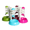 Anti-Skid Pet Water Dispenser, Auto Cat & Dog Bowl, Green