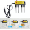 2 PCS Household Electrolyzer Test Electrolysis Water Tools Water Purity Level Meter PH Testing Tool Water Quality Tester(EU Plug)