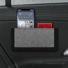 DE RAN FU Car Phone Storage Box Self-adhesive Rolling Pyebata Storage Bag(Grey)