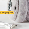 Bluetooth Earmuffs Winter Plush Windproof Men And Women Ear Cover(Black)