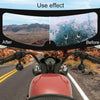 Travel Motorcycle Helmet Rainproof and Anti-fog Film, Style: Paste Outside(English Box)