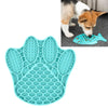 Silicone Slow Feeder Mat, Blue - Anti-Choke Dog & Cat Bowl