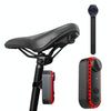 Bike Warning Tail Light 1080P WiFi Camera Recorder Waterproof Bicycle Rear Light for Riding Cycling, Spec: Strap Mount