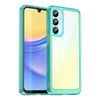 For Samsung Galaxy A26 5G Colorful Series Acrylic Hybrid TPU Phone Case(Transparent Blue)