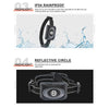 RC-302A Anti Bark Collar - Rechargeable, Static, Vibration & Sound - Black