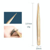 Eyelash Clip Eyelash Tweezers High Precision Eyelash Extension Tool(Peacock Tweezers)